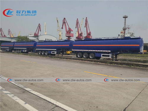 【April.2020】To Nigeria-4 Units of 50,000liters Fuel Tanker Trailers