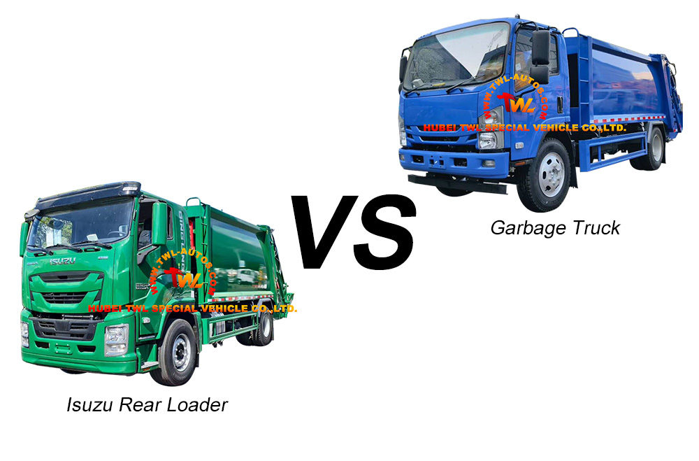 Rear Loader Vs Garbage Truck: Which ISUZU Model Is Better?
