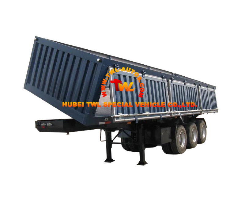 7 Advantages of Sidewall Semi Trailer for Bulk and Container Work